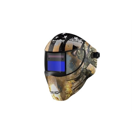 K-TOOL INTERNATIONAL Desert Patriotic Welding Helmet KTIXDTM25-DP